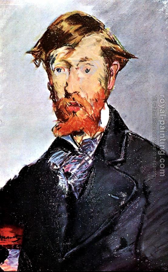 Edouard Manet : Portrait of George Moore
